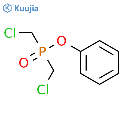 Phosphinic acid,bis(chloromethyl)-, phenyl ester (8CI,9CI) structure