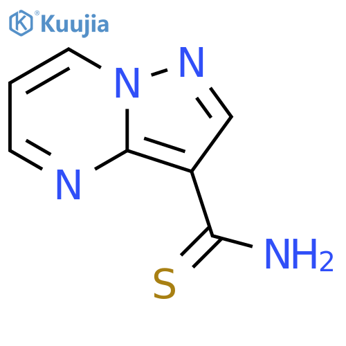 Pyrazolo[1,5-a]pyrimidine-3-thiocarboxamide structure