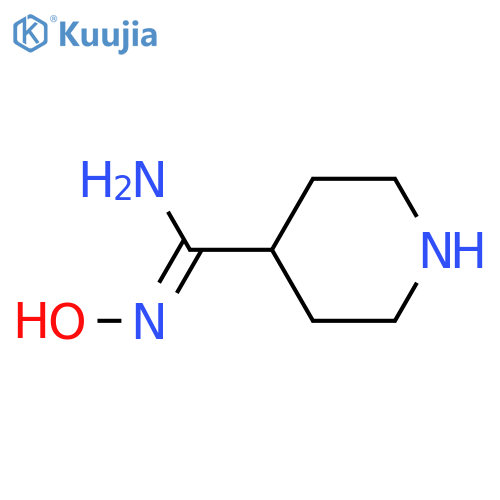 N'-hydroxypiperidine-4-carboximidamide structure