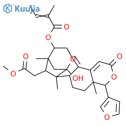 Deacylandhraxylocarpin; 3-Tigloyl structure