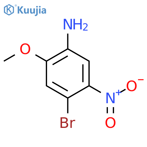4-Bromo-2-methoxy-5-nitroaniline structure