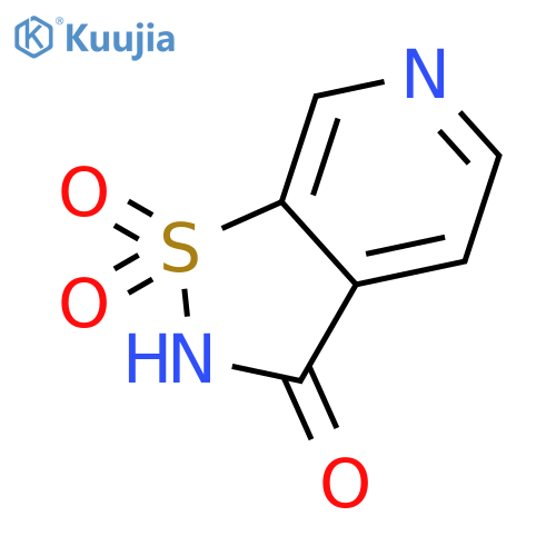 2H,3H-1lambda6-1,2thiazolo5,4-cpyridine-1,1,3-trione structure