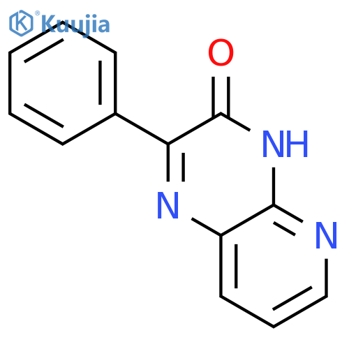 Pyrido[2,3-b]pyrazin-3(4H)-one, 2-phenyl- structure