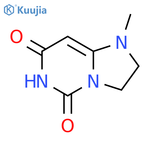 7-Hydroxy-1-methyl-2,3-dihydroimidazo[1,2-C]pyrimidin-5(1H)-one structure