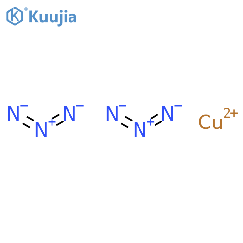 Copper azide (Cu(N3)2)(6CI,7CI,8CI,9CI) structure