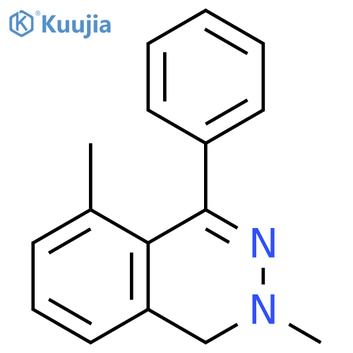 Phthalazine, 1,2-dihydro-2,5-dimethyl-4-phenyl- structure