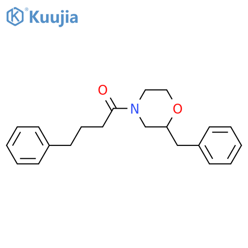 1-(2-benzylmorpholin-4-yl)-4-phenylbutan-1-one structure