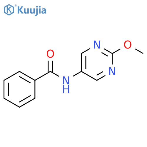 N-(2-methoxypyrimidin-5-yl)benzamide structure