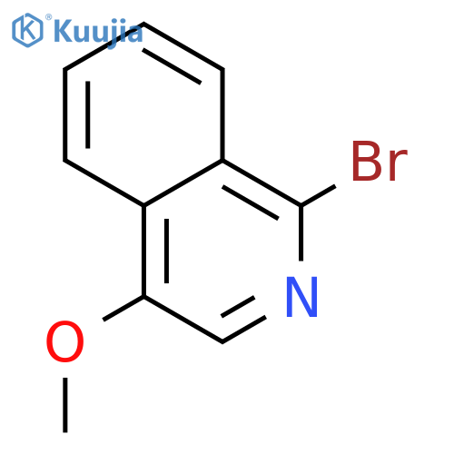 1-bromo-4-methoxyisoquinoline structure