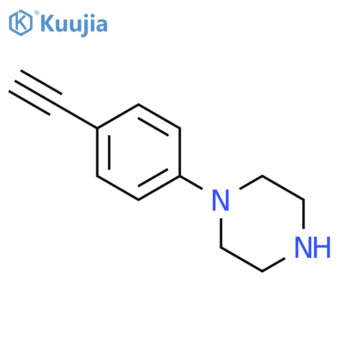 1-(4-ethynylphenyl)piperazine structure