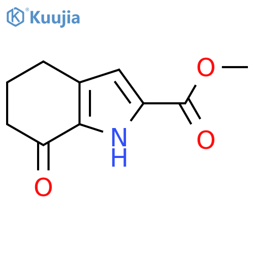 methyl 7-oxo-1,4,5,6-tetrahydroindole-2-carboxylate structure