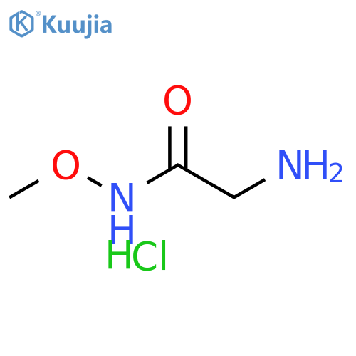 2-amino-N-methoxyacetamide hydrochloride structure