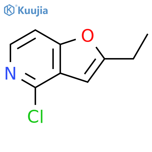 4-chloro-2-ethylfuro3,2-cpyridine structure
