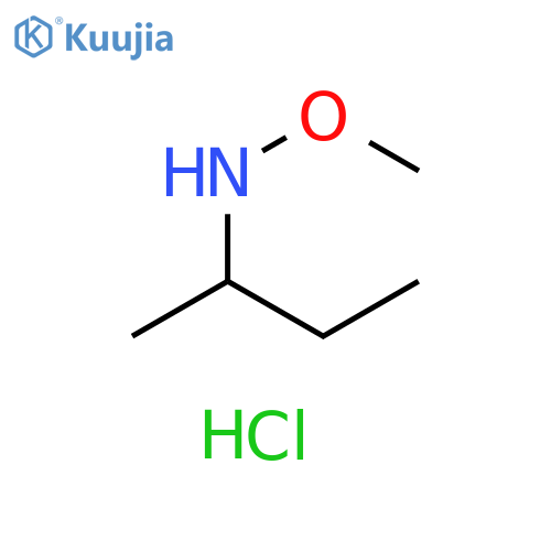 (butan-2-yl)(methoxy)amine hydrochloride structure