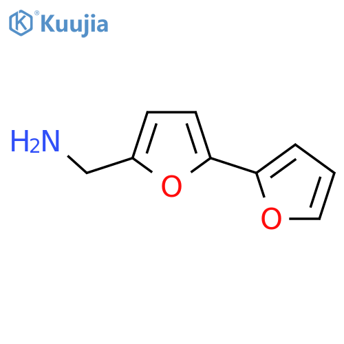 {[2,2'-bifuran]-5-yl}methanamine structure