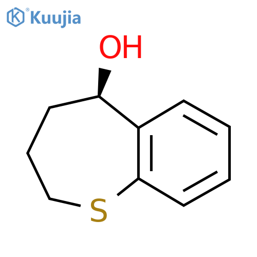 (5R)-2,3,4,5-Tetrahydro-1-benzothiepin-5-ol structure