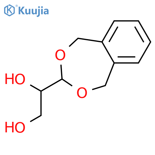 1,2-Ethanediol, 1-(1,5-dihydro-2,4-benzodioxepin-3-yl)-, (±)- structure