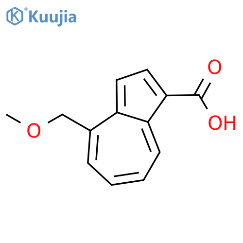 1-carboxy-4-methoxymethyl-azulene structure