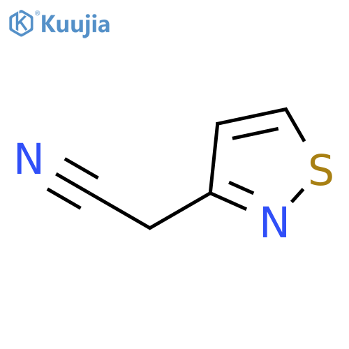 3-Isothiazoleacetonitrile structure