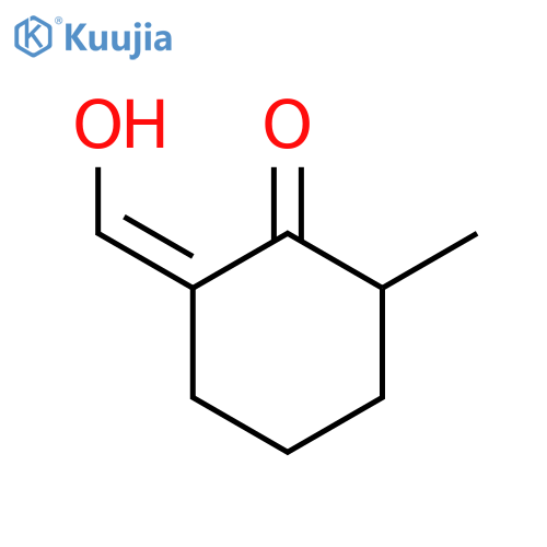 Cyclohexanone,2-(hydroxymethylene)-6-methyl-, (E)- (9CI) structure