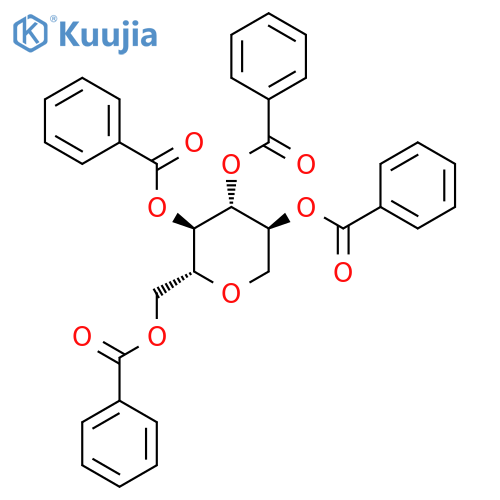 D-Glucitol, 1,5-anhydro-, tetrabenzoate structure