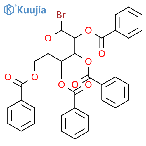 2,3,4,5-Tetra-O-benzoyl-a-D-glucopyranosyl bromide structure