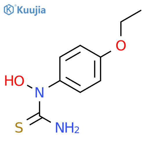 Thiourea,N-(4-ethoxyphenyl)-N-hydroxy- structure