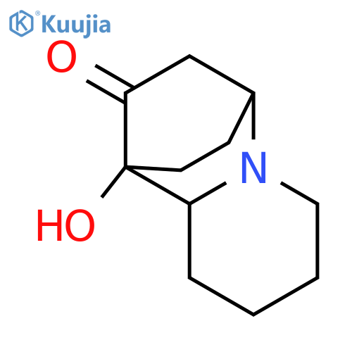 1-Hydroxyoctahydro-2H-1,4-ethanoquinolizin-2-one structure