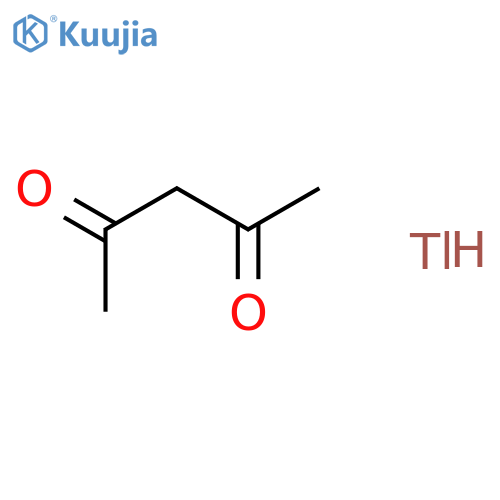 Thallium,(2,4-pentanedionato-kO,kO')- (9CI) structure