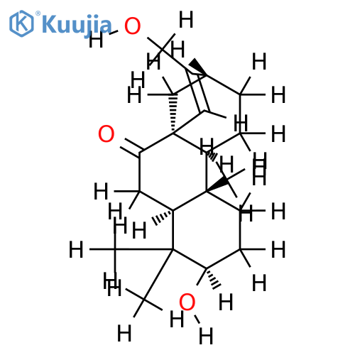 3alpha,17-dihydroxy-15(16)-ene-ent-kaur-7-one structure