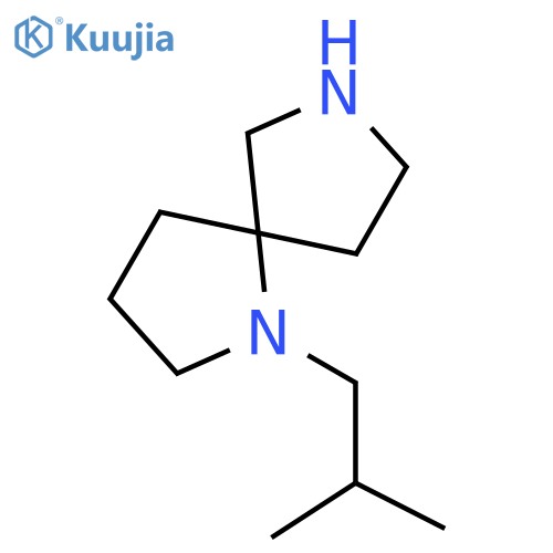 1-(2-methylpropyl)-1,7-diazaspiro4.4nonane structure