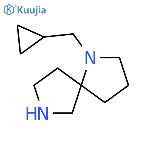 1-(cyclopropylmethyl)-1,7-diazaspiro4.4nonane structure