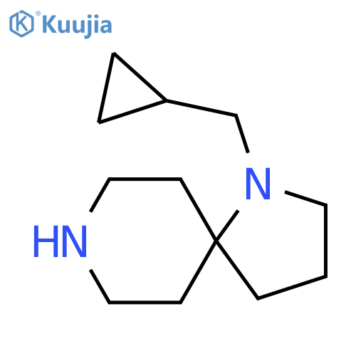 1-(cyclopropylmethyl)-1,8-diazaspiro4.5decane structure