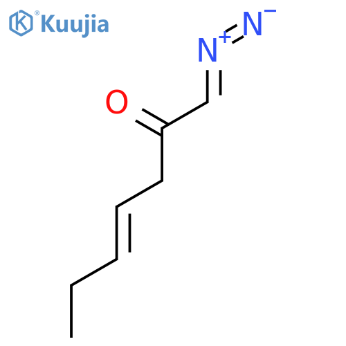 1-Diazoniohepta-1,4-dien-2-olate structure