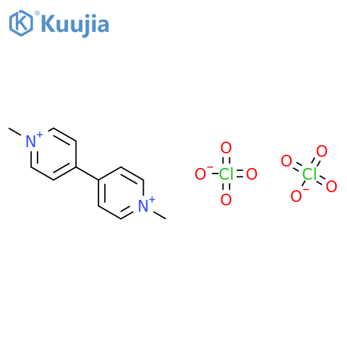 1,1'-Dimethyl-4,4'-bipyridin-1-ium diperchlorate structure