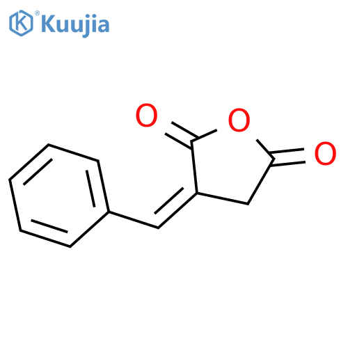 2,5-Furandione, dihydro-3-(phenylmethylene)-, (Z)- structure