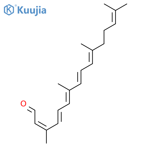 2,4,6,8,10,14-Hexadecahexaenal, 3,7,11,15-tetramethyl-, (4E,6E,8E,10E)- structure