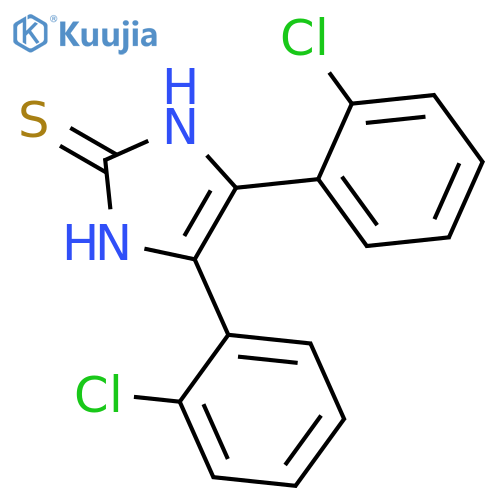 2H-Imidazole-2-thione, 4,5-bis(chlorophenyl)-1,3-dihydro- structure