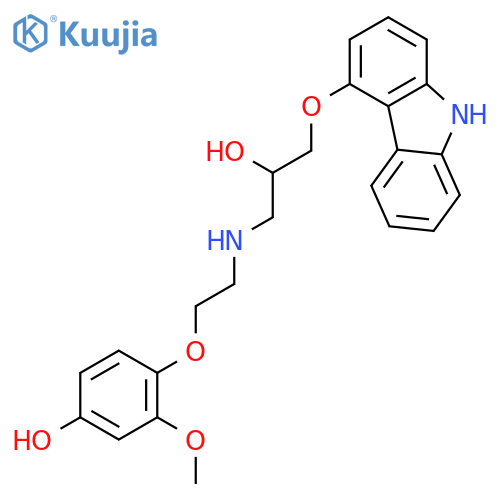 4’-Hydroxyphenyl Carvedilol structure