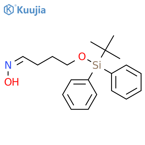 Butanal, 4-[[(1,1-dimethylethyl)diphenylsilyl]oxy]-, oxime, (Z)- structure