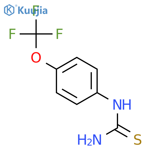 1-(4-(Trifluoromethoxy)phenyl)-2-thiourea structure