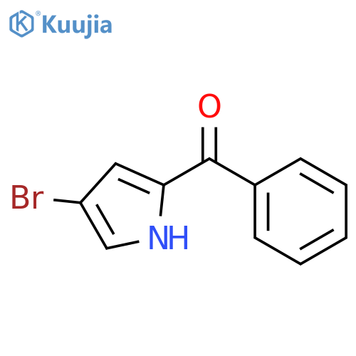 4-Bromo-2-benzoylpyrrole structure