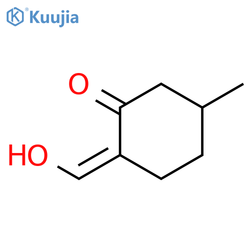 Cyclohexanone, 2-(hydroxymethylene)-5-methyl-, (Z)- (9CI) structure