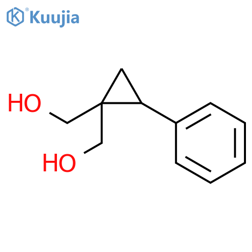 1,1-Cyclopropanedimethanol, 2-phenyl- structure