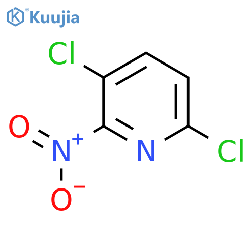 3,6-Dichloro-2-nitropyridine structure