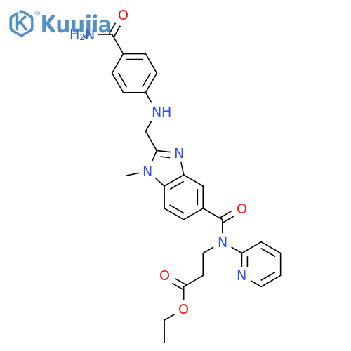 Dabigatran Carboxamide Ethyl Ester structure