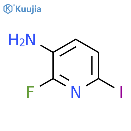 2-Fluoro-6-iodopyridin-3-amine structure