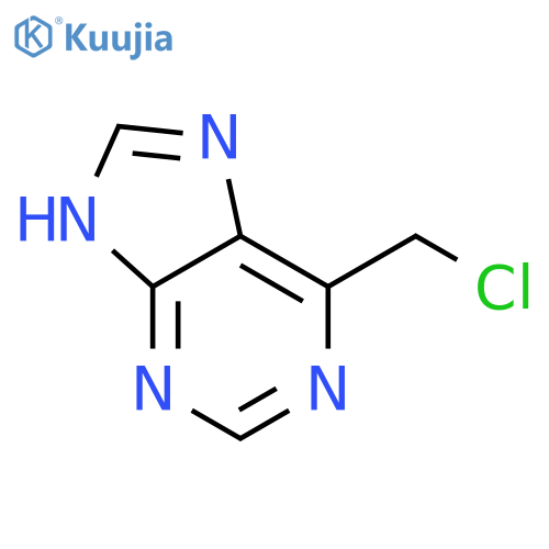 9H-Purine,6-(chloromethyl)- structure