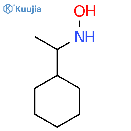 Cyclohexanemethanamine, N-hydroxy-α-methyl-, (αR)- structure