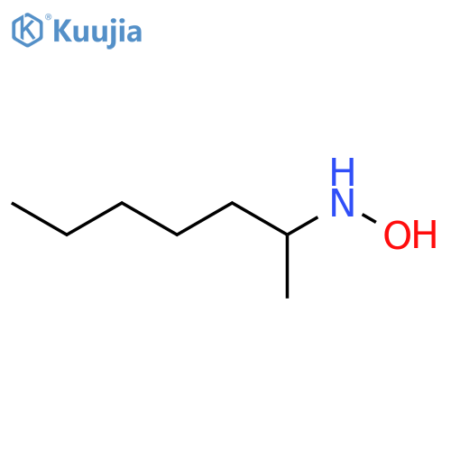 2-Heptanamine, N-hydroxy-, (2R)- structure